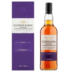 glenfairn floral highland single malt scotch whisky - 70cl