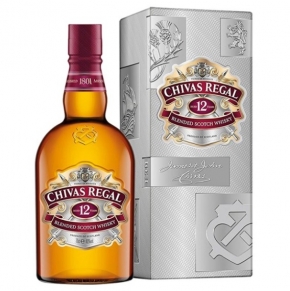chivas regal 12 year old blended scotch whisky - 70cl