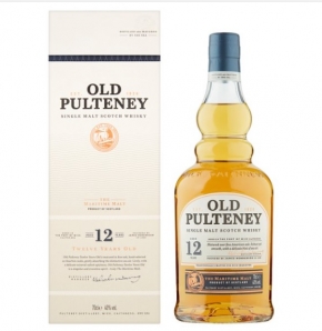 old pulteney twelve years old single malt scotch whisky - 70cl